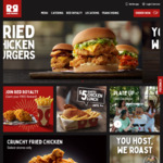 50% off 3 Piece Satisfryer or Rippa Box @ Red Rooster