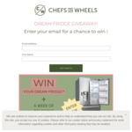 Win a $2,000 The Good Guys eGift Card and a $300 Chefs on Wheels Gift Card from Chefs on Wheels [NSW/VIC/SA]