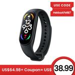 Xiaomi Mi Band 7 Fitness Tracker (Global Version) US$38.98 (~A$56.82) Delivered @ Hekka