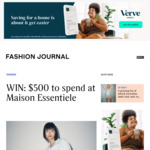 Win $500 to Spend at Maison Essentiele from Fashion Journal