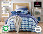 Organic Cotton Quilt Cover Sets - Single $49.99, Double $59.99 @ ALDI Special Buys