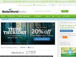 Save 20% on Orders of 3 or More Used Books - BetterWorldBooks