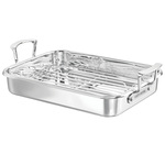 Le Chasseur Stainless Steel Roasting Pan with Rack - $34 + Shipping