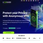 Torguard VPN and SOCKS5 Proxy 50% off US$29.99 Per Year (~A$44)