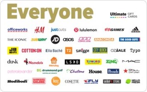 10% Bonus Value on Ultimate Gift Cards (Her, Home, Everyone, Eats, Active &  Wellness, Beauty & Spa) @ Coles - OzBargain