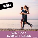 Win 1 of 3 $200 Mastercard Gift Cards from 180 Nutrition