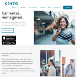 30% off Toyota Car Hire @ KINTO (App Required)