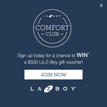 Win a $500 La-Z-Boy Voucher from La-Z-Boy