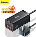 Baseus GaN 100W Charger QC PD Type C 4x USB Port $67.14 ($65.56 with eBay Plus) (Was $89.99) Shipped @ Baseus eBay