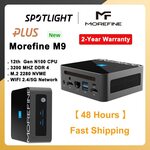 MOREFINE M9 Mini PC (Intel N100, 2x M.2, DDR4, 2.5G LAN, 2x HDMI 4K@60Hz) US$170.82 (~A$260.15) Shipped @ Morefine AliExpress