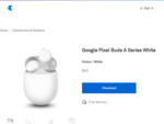Google Pixel Buds A Series White $40 Delivered @ Telstra