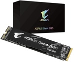 Gigabyte AORUS Gen4 500GB PCIe Gen 4 NVMe M.2 2280 SSD $55 + Delivery @ PCByte