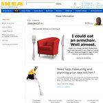 Eat Your Armchair Promotion - IKEA ADL & Perth