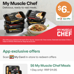 My Muscle Chef Meals $6 (Was $11.95) @ 7-Eleven (App Required)