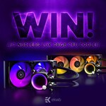 Win an EKWB AIO Nucleus Lux DRGB Liquid CPU Cooler (240mm or 360mm) Worth up to $305 from PC Case Gear