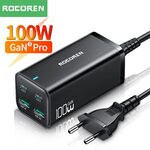 Rocoren GaN 100w Charger US$35.95 (~A$56.55) Delivered @ Rocoren Official Store Aliexpress