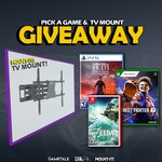 Win Any Game You Want up to $75 and a TV Mount from Last of Cam