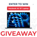 Win a MacBook Air 15" Laptop from The Kallective