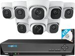 [Prime] Reolink RLK16-800D8 4K Camera + NVR Security System with Smart Detection, $1159.19 Delivered @ Reolink via Amazon AU