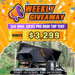 Win a Rooftop Tent from Worth $3,299 VicOffroad