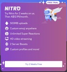 Free 2 Weeks Discord Nitro Trial (Payment Details required) @ Discord