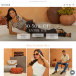 30%-50% off Sitewide + $8 Delivery ($0 with $75 Order) @ GUESS