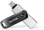 SanDisk 64GB iXpand Flash Drive Go for iPhone and iPad - Black $34 + Delivery ($0 with Prime/ $59 Spend) @ Amazon AU