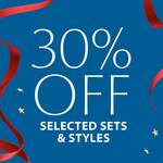 30% off Select Sets / Spend $100 save $10, Spend $200 Save $50, Spend $300 Save $100 / Gift with $50 Purchase @ Estée Lauder