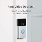 $109.60 Ring Video Doorbell (2nd Generation) – 1080p