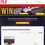Win a Glorious Mechanical Keyboard Bundle Worth $422 from PLE Computers