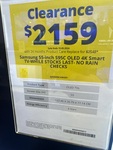[NSW] Samsung 55 Inch S95C OLED (2023) $2159 + $55 Delivery @ Harvey Norman, Broadway Shopping Centre