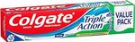 Colgate Triple Action Toothpaste Original Mint 210g $3.49 ($3.14 S&S) + Delivery ($0 with Prime/ $59 Spend) @ Amazon AU