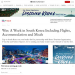 Win a Week in South Korea for Two from Broadsheet Media x Korea Tourism x T’Way Air x Sydney Airport