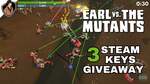 Win 1 of 3 Earl Vs. The Mutants Steam Keys from The Games Detective