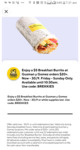 $5 Breakfast Burrito on Order $20+ @ Guzman Y Gomez w/ DoorDash