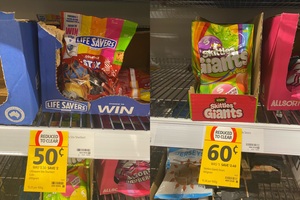 [NSW] Life Savers Stix Sherbert Cola 200g $0.50, Skittles Giants Sours 160g $0.60 @ Coles, Parramatta