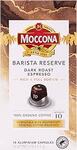 Moccona Barista Reserve 100 Capsules Dark Roast Nespresso Compatible $35 ($31.5 SS) + Delivery ($0 Prime/ $59 Spend) @ Amazon AU