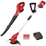 Ozito PXC 18V Cordless Blower and Grass Trimmer Kit $99 + Delivery ($0 C&C/In-Store) @ Bunnings