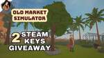 Win 1 of 2 Steam Keys for Old Market Simulator from The Games Detective