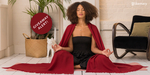 Win a Luxurious Likemary Red Meditation Shawl from Likemary