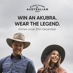 Win an Akubra Hat of Choice up to $380 from Everything Australian