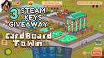 Win a Steam Key for Cardboard Town from The Games Detective