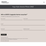 Win a $600 Coppola Home Voucher from Supa Centre Moore Park