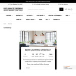 Win $1,000 of Lighting from Fat Shack Vintage