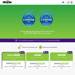 5G 40GB Post-Paid Mobile Plan - $12.40/Month for 6 Months ($26.80 27GB Per Month Ongoing) @ Moose Mobile