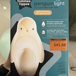 [VIC] Tommee Tippee 2-in-1 Portable Penguin Night Light with Portable Egg Light $45.88 (RRP $80) @ Baby Bunting, Chadstone