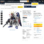Bandai Hobby Kit - Master Grade Sd Freedom $58.95 + Delivery ($0 with Prime/ $59 Spend) @ Amazon AU