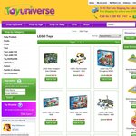 Save a Further 10% off All LEGO, Including New Releases at ToyUniverse.com.au