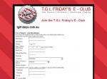 TGI Fridays E-Club, Free Appetiser
