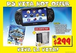 JB Hi-Fi - PS Vita + PS Battle Royale + Starter Kit for $249